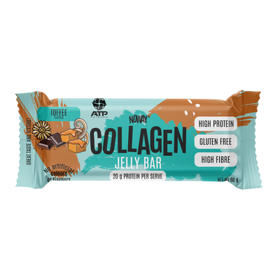 NOWAY Collagen Jelly Bar Box of 12 - Toffee