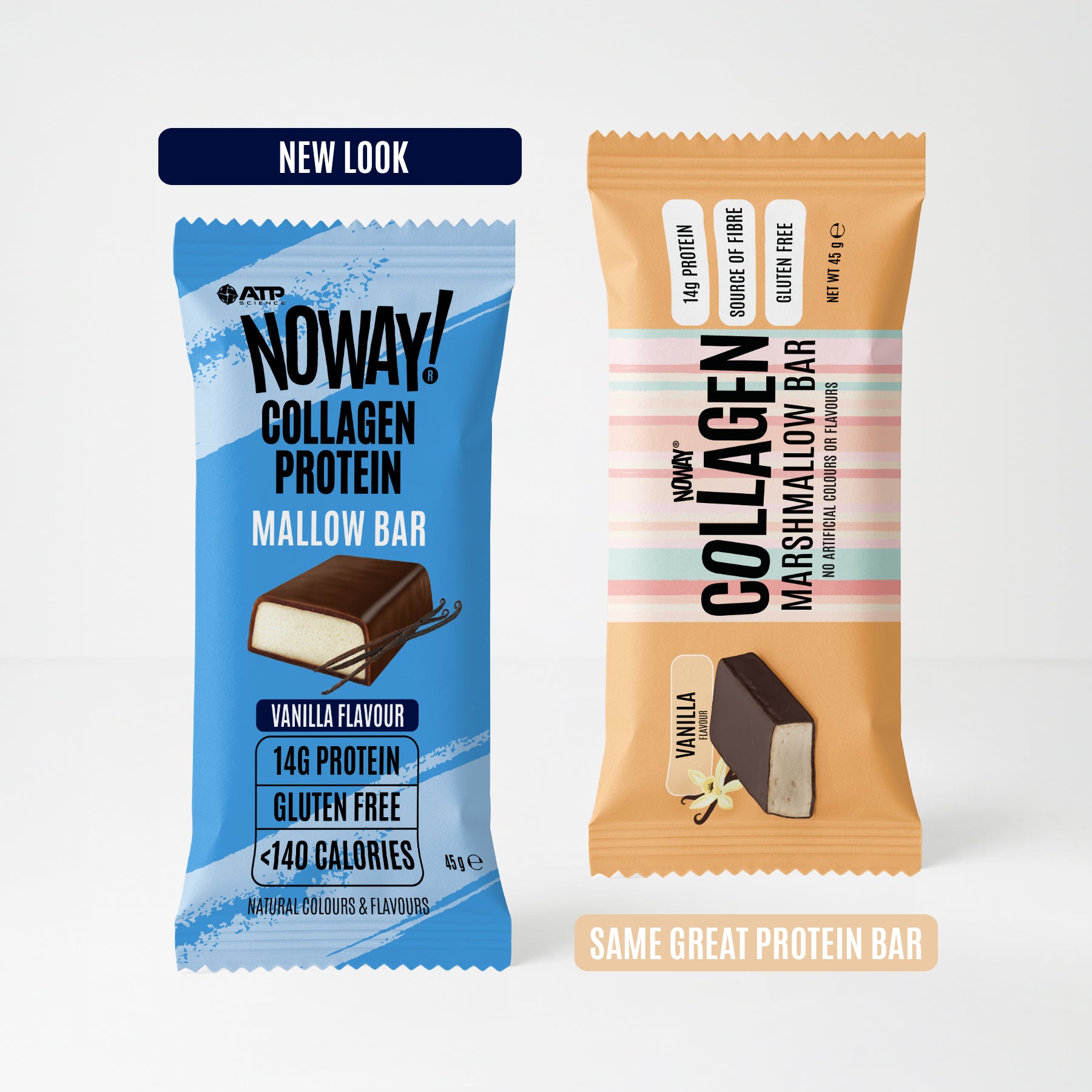 NOWAY Collagen Marshmallow Bar - Vanilla