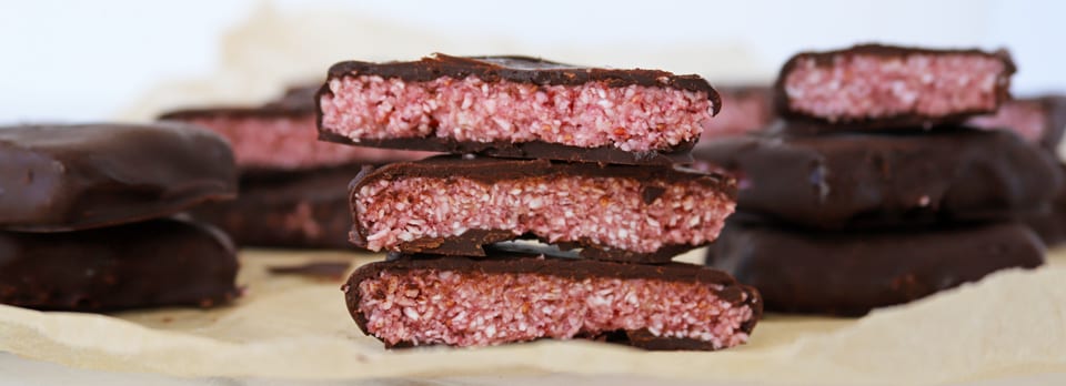 Protein Cherry Ripe Bars