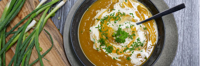 Gutright Spiced Pumpkin Soup – Low Calorie