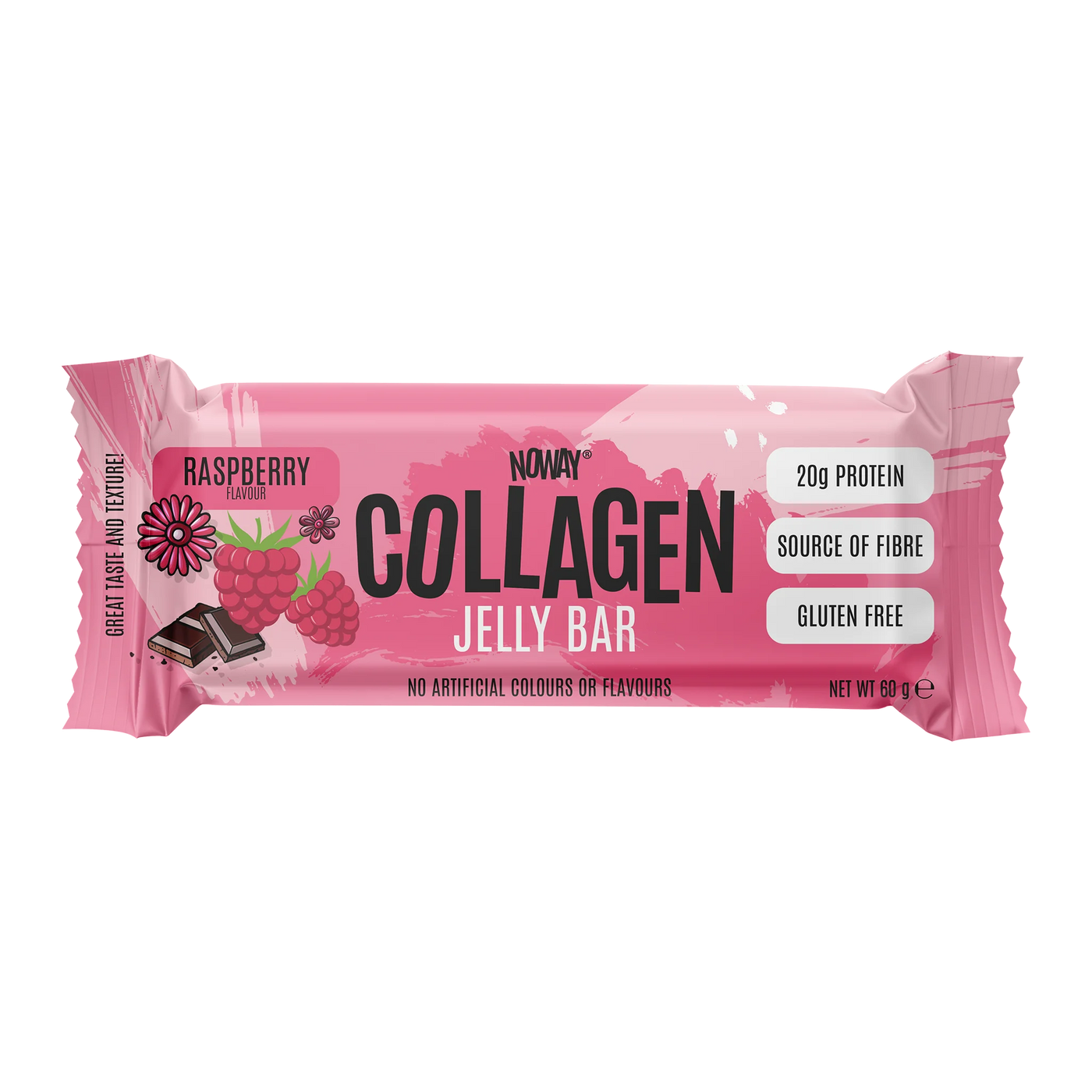 NOWAY Collagen Jelly Bar - Raspberry