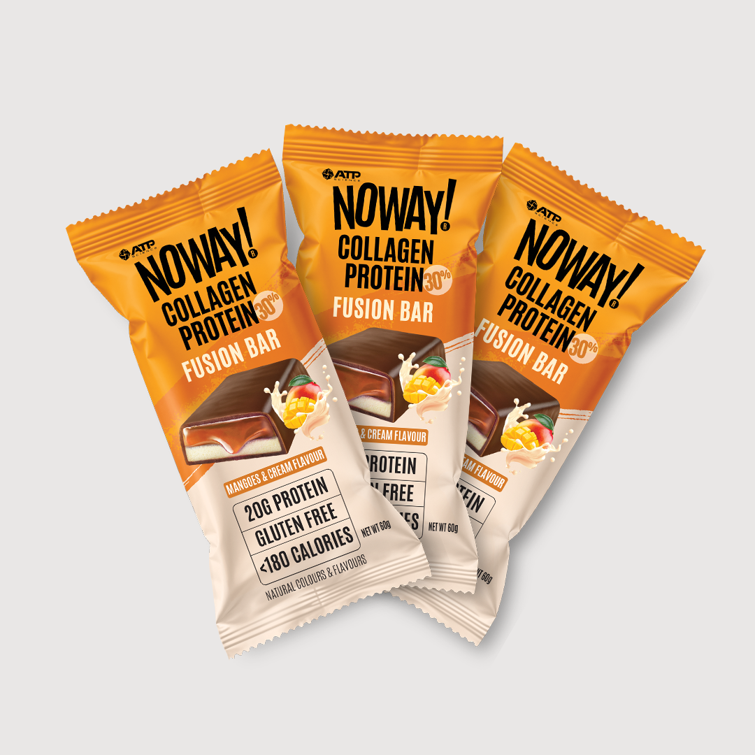 NOWAY Collagen Fusion Bar Pack of 3 - Mangoes & Cream