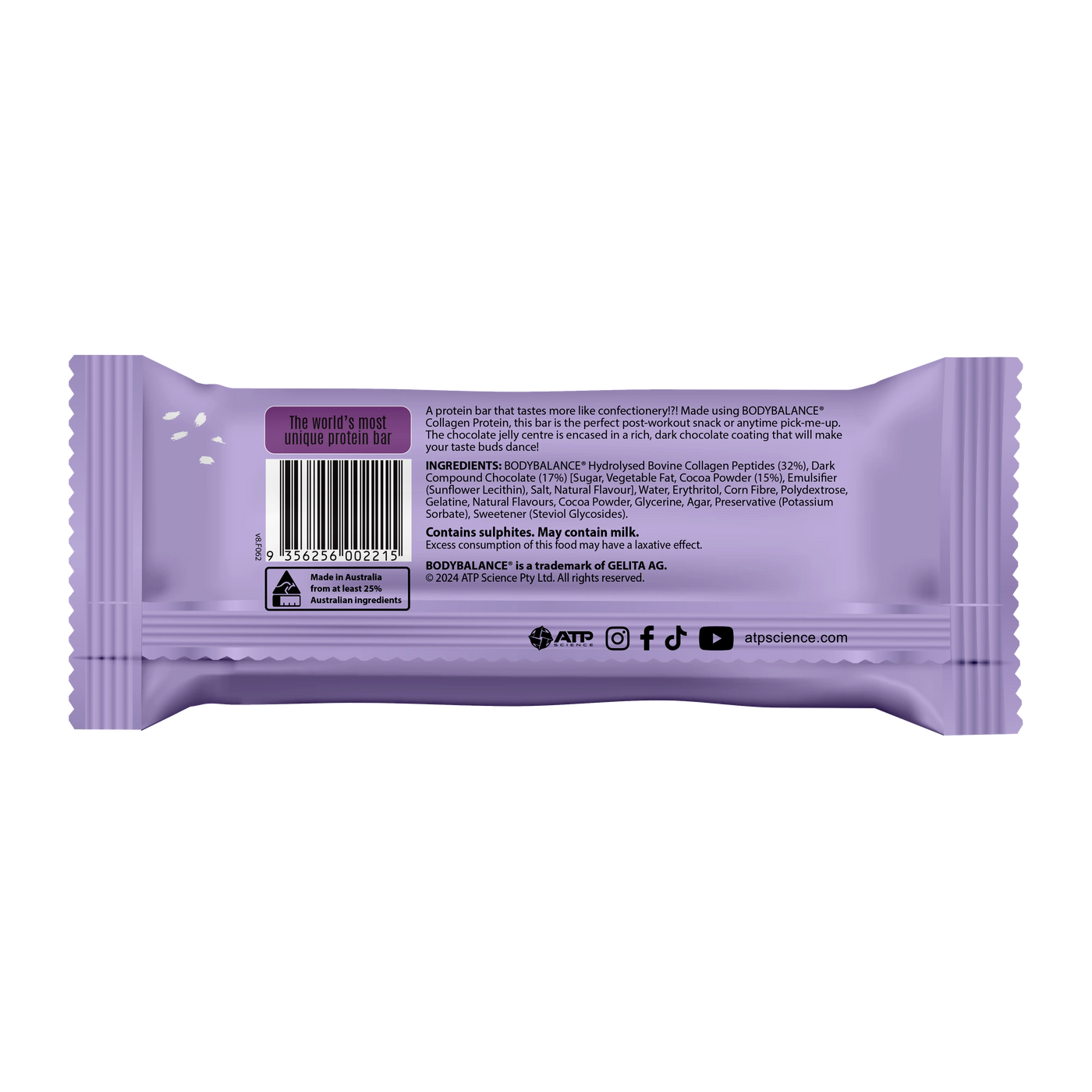 NOWAY Collagen Jelly Bar - Belgian Choc