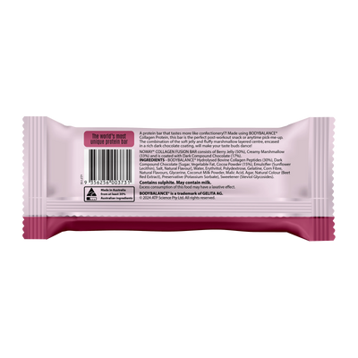 NOWAY Collagen Fusion Bar - Berries & Cream