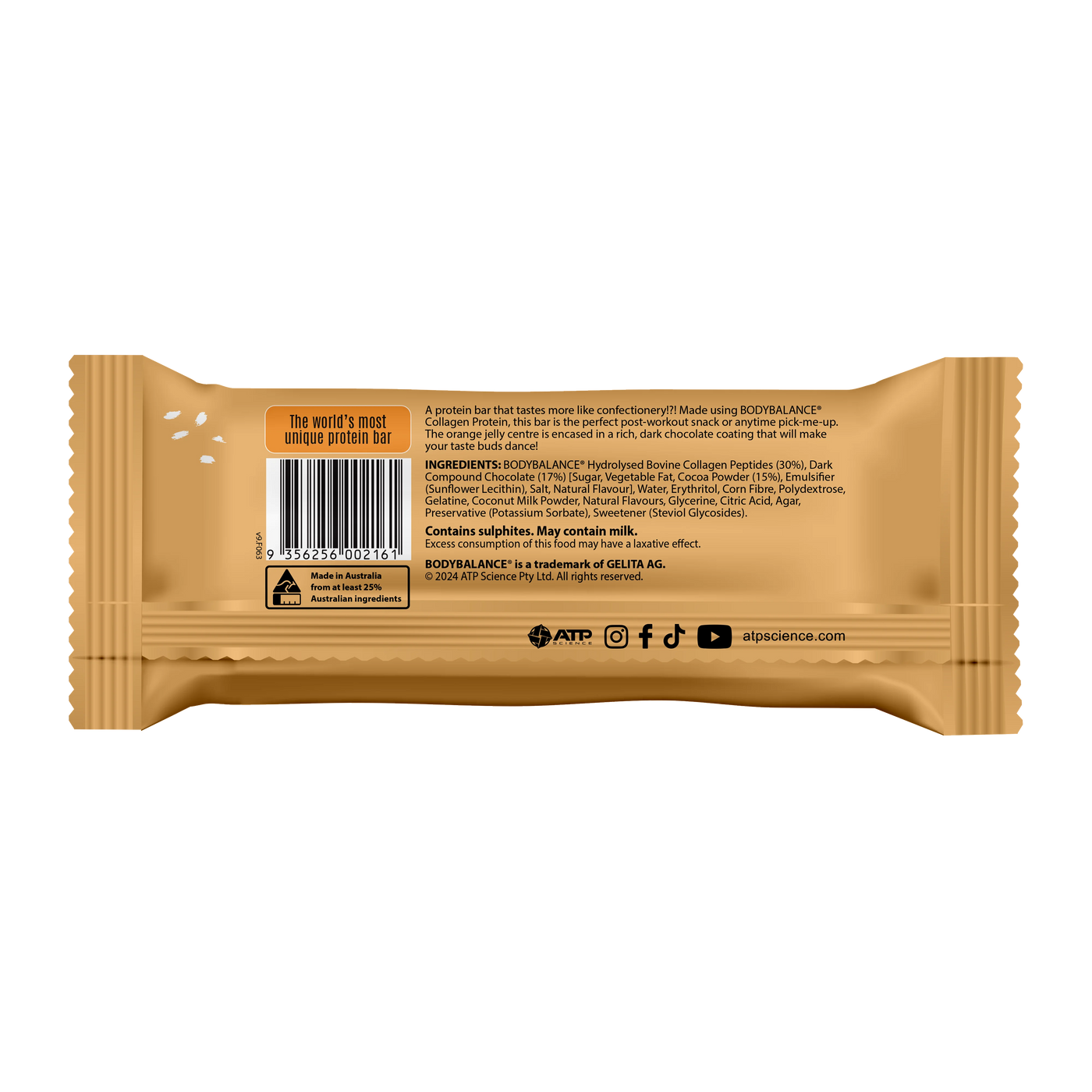 NOWAY Collagen Jelly Bar - Choc Orange