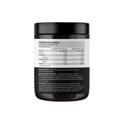 Creatine Monohydrate - 20 Serve