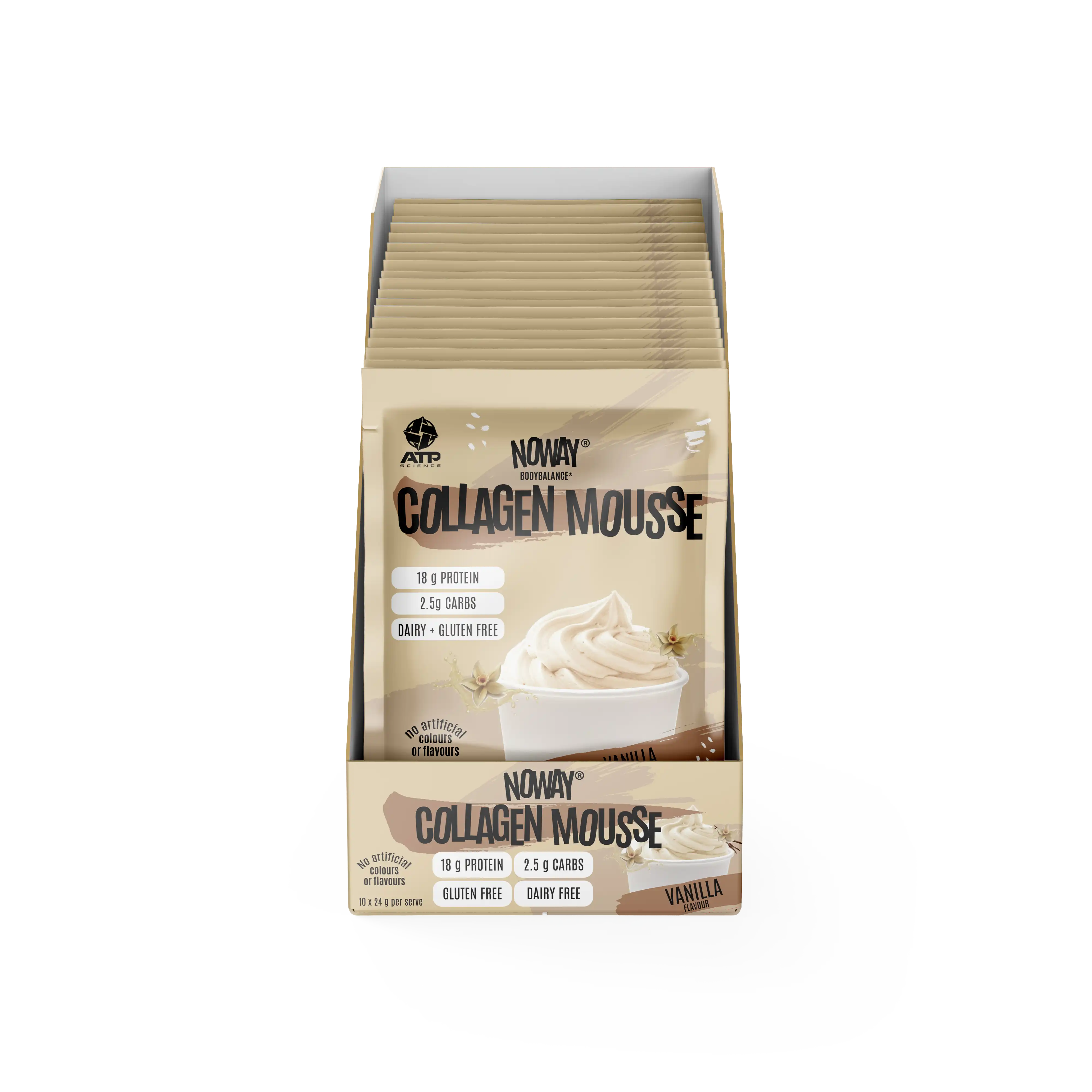 NOWAY Protein Mousse 10pk - Vanilla