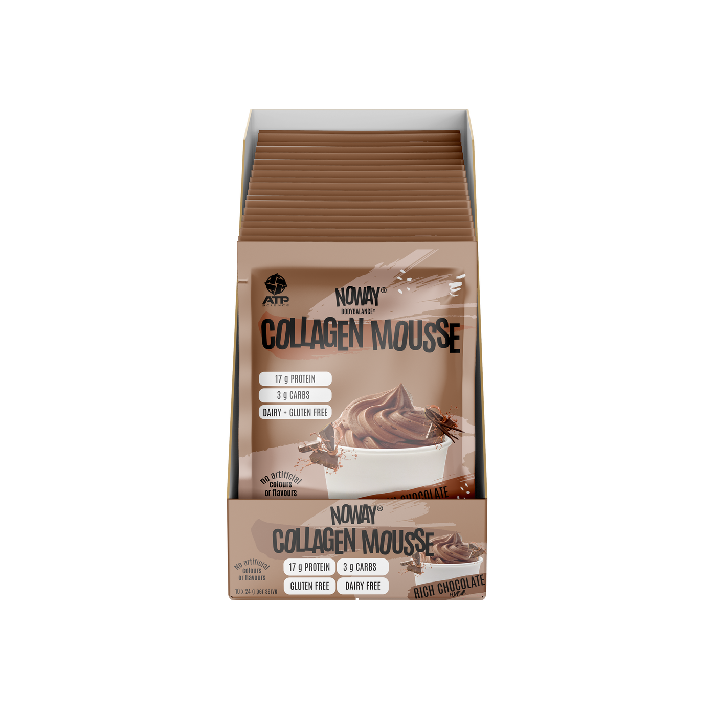 NOWAY Protein Mousse 10pk - Chocolate