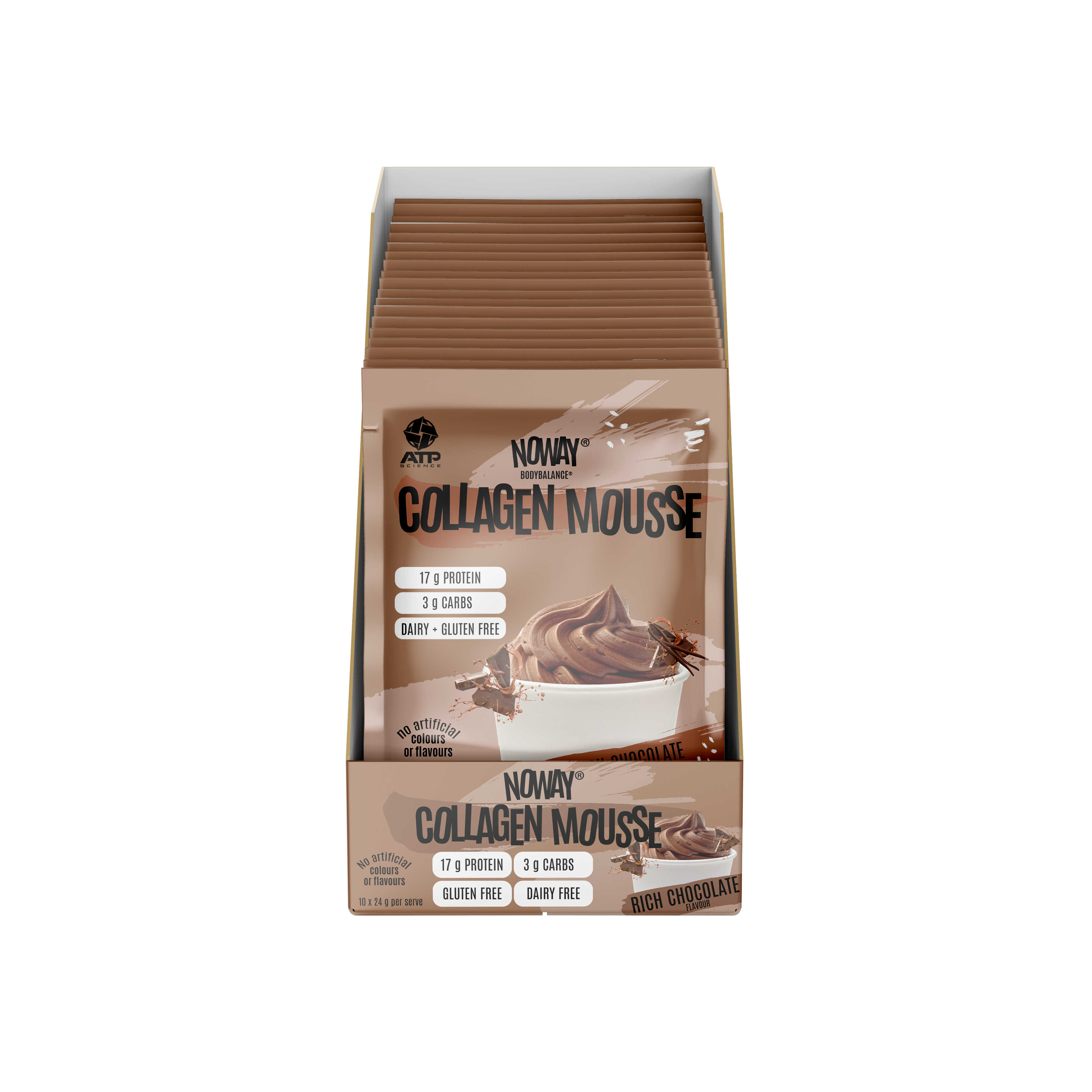 NOWAY Protein Mousse 10pk - Chocolate