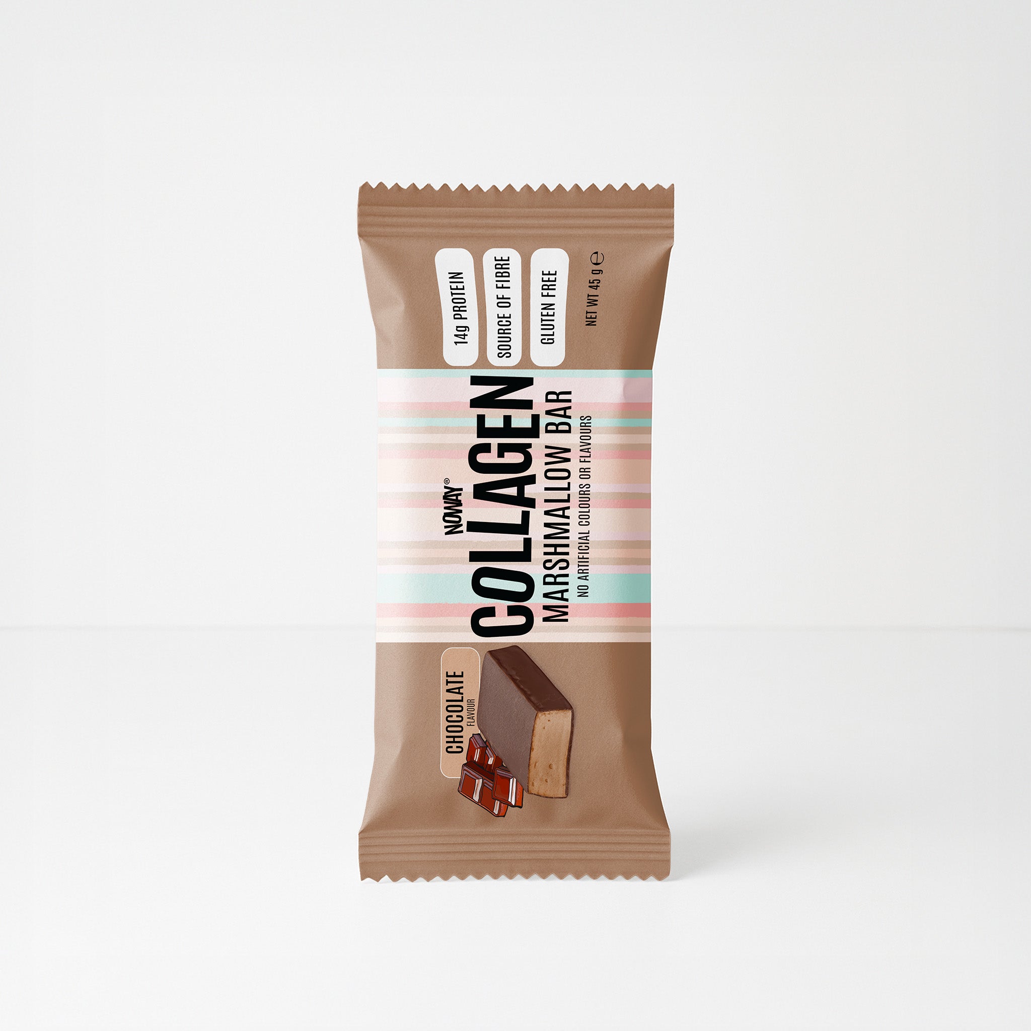 NOWAY Collagen Marshmallow Bar - Chocolate