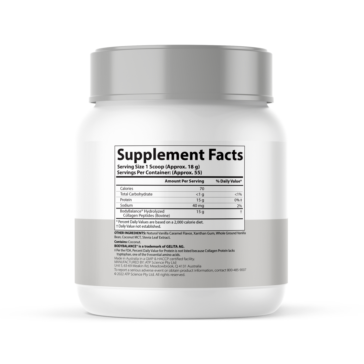 NOWAY Collagen Supplement - 2.2LBS Natural Vanilla Flavored