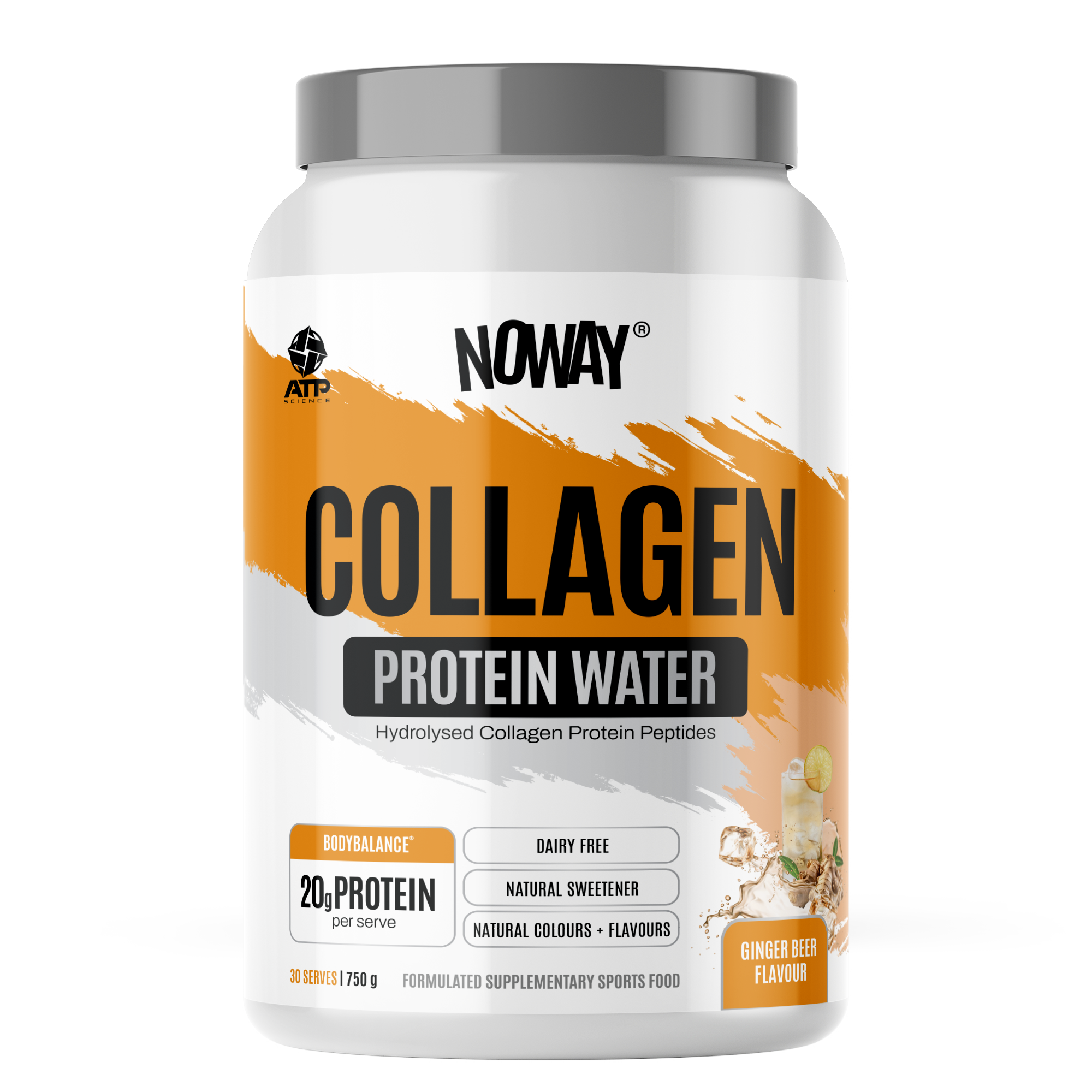 Noway Collagen Protein Water - Ginger Beer