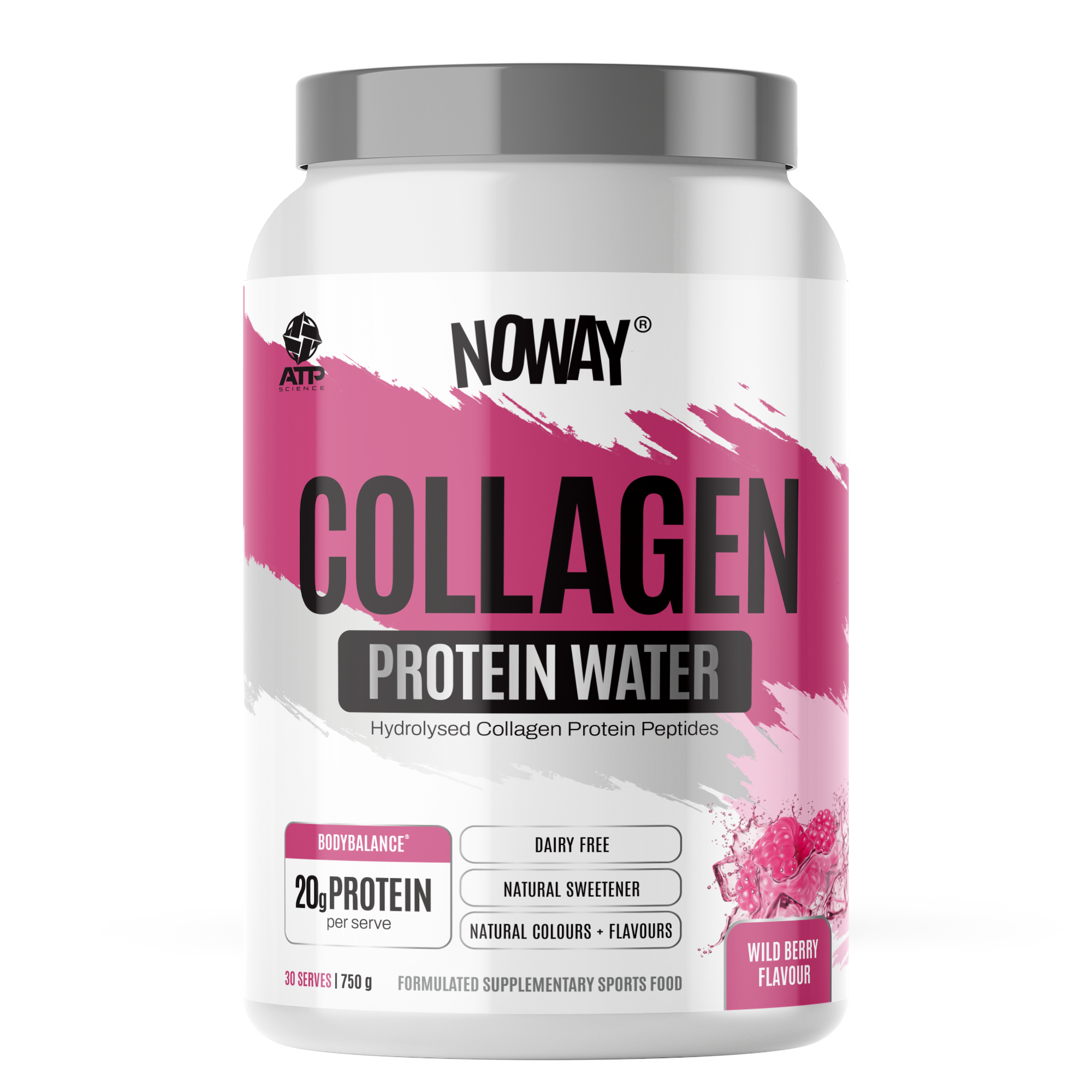 Noway Collagen Protein Water - Wild Berry