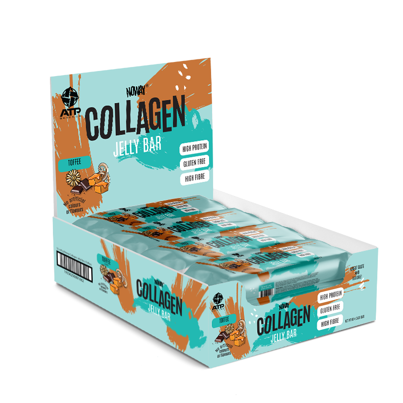 NOWAY Collagen Jelly Bar Box of 12 - Toffee