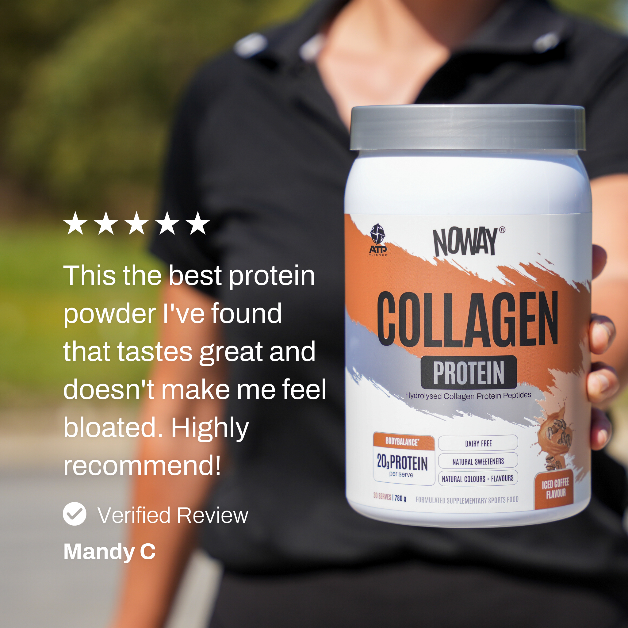 NOWAY Collagen Protein - Iced Coffee