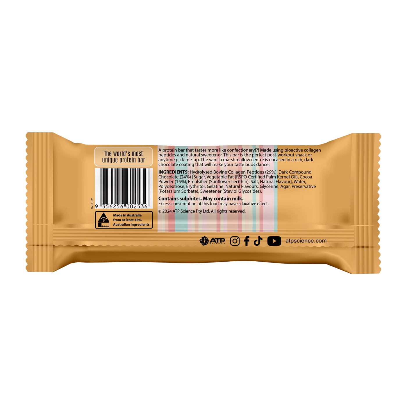 NOWAY Collagen Marshmallow Bar - Vanilla