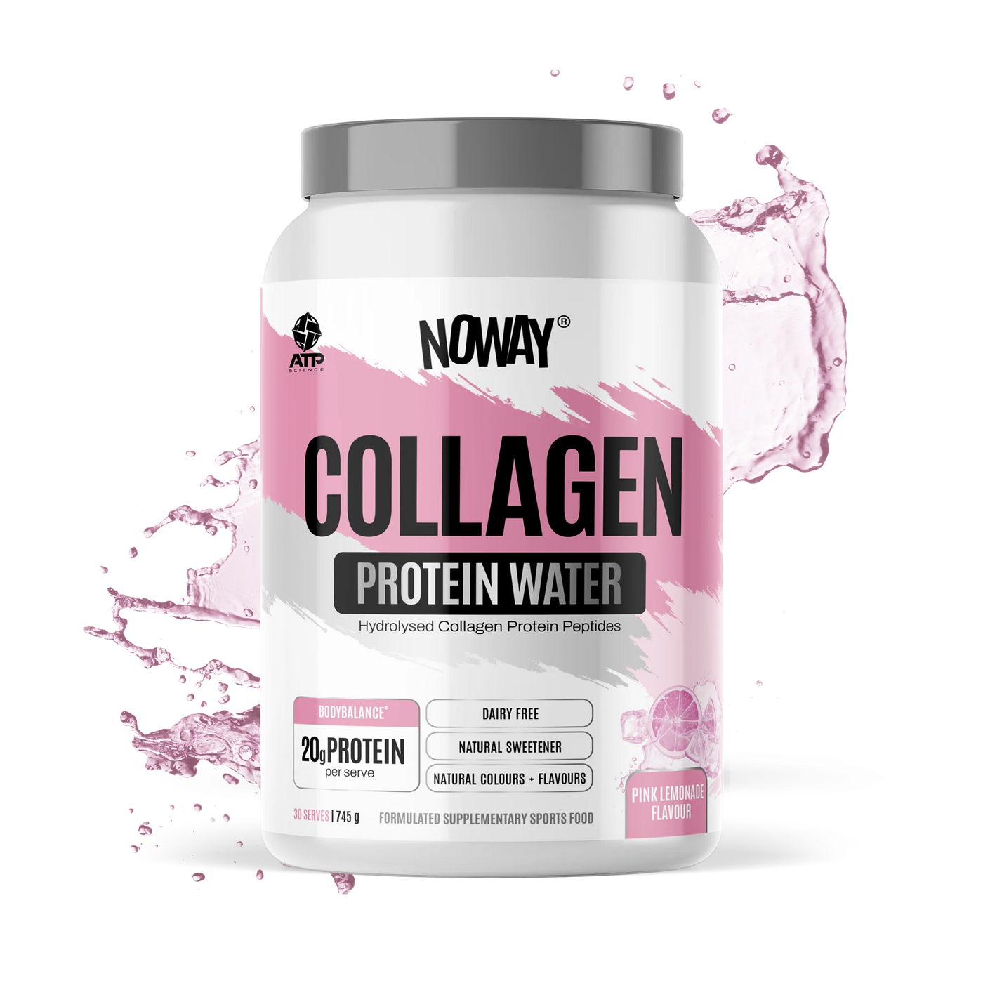 Noway Collagen Protein Water - Pink Lemonade