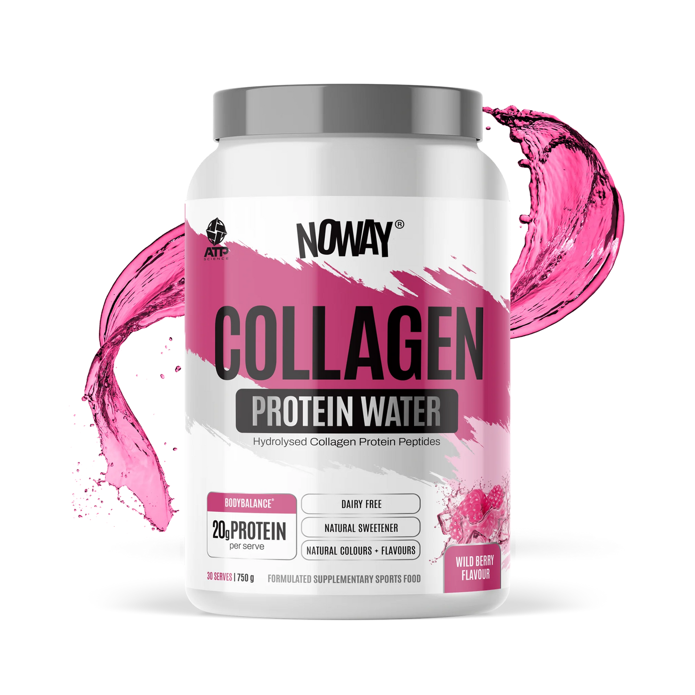 Noway Collagen Protein Water - Wild Berry