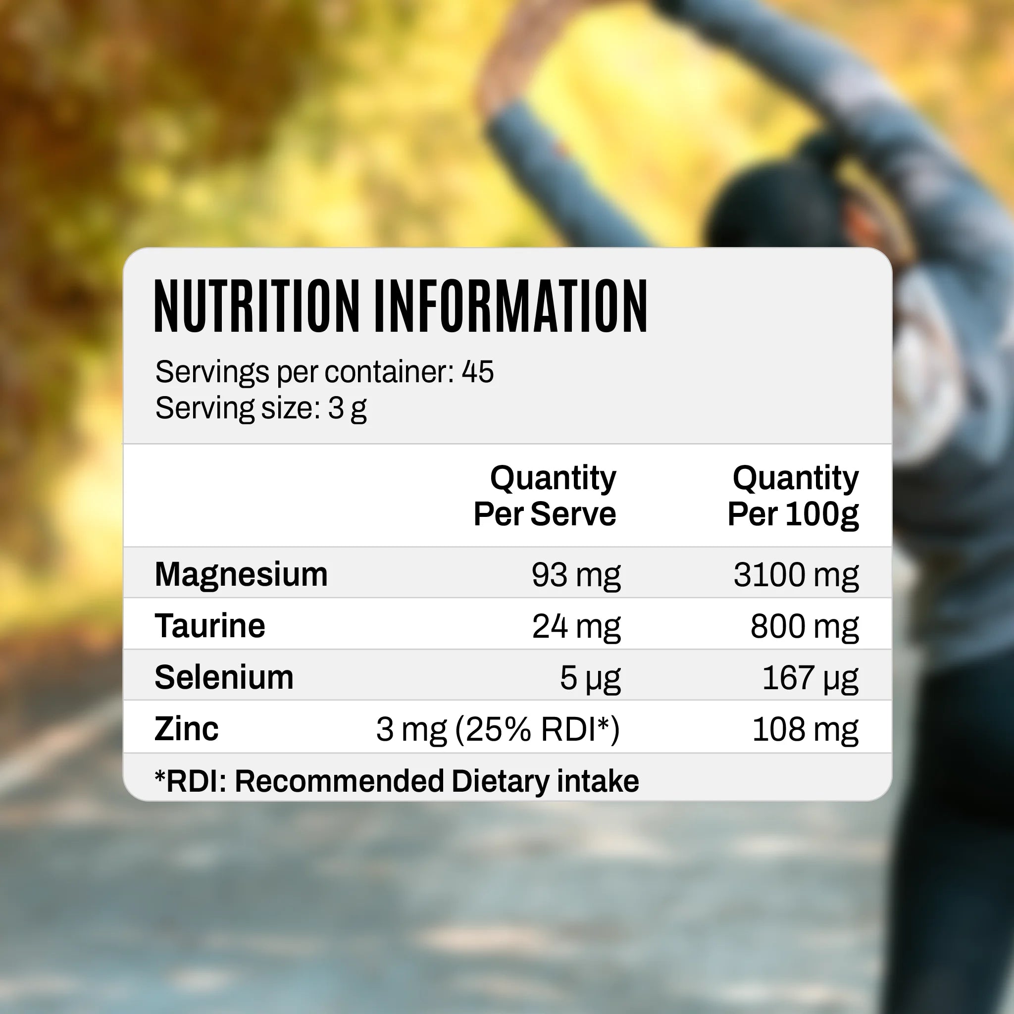 ZMAST - Zinc, Magnesium, Selenium & Taurine - Grape