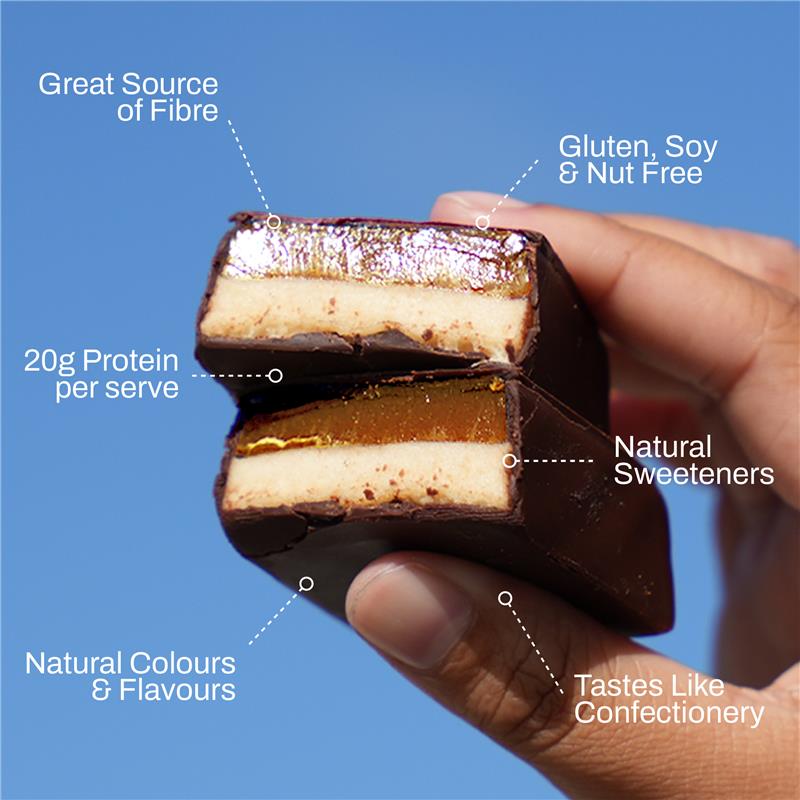 NOWAY Collagen Fusion Bar Box of 12 - Mangoes & Cream