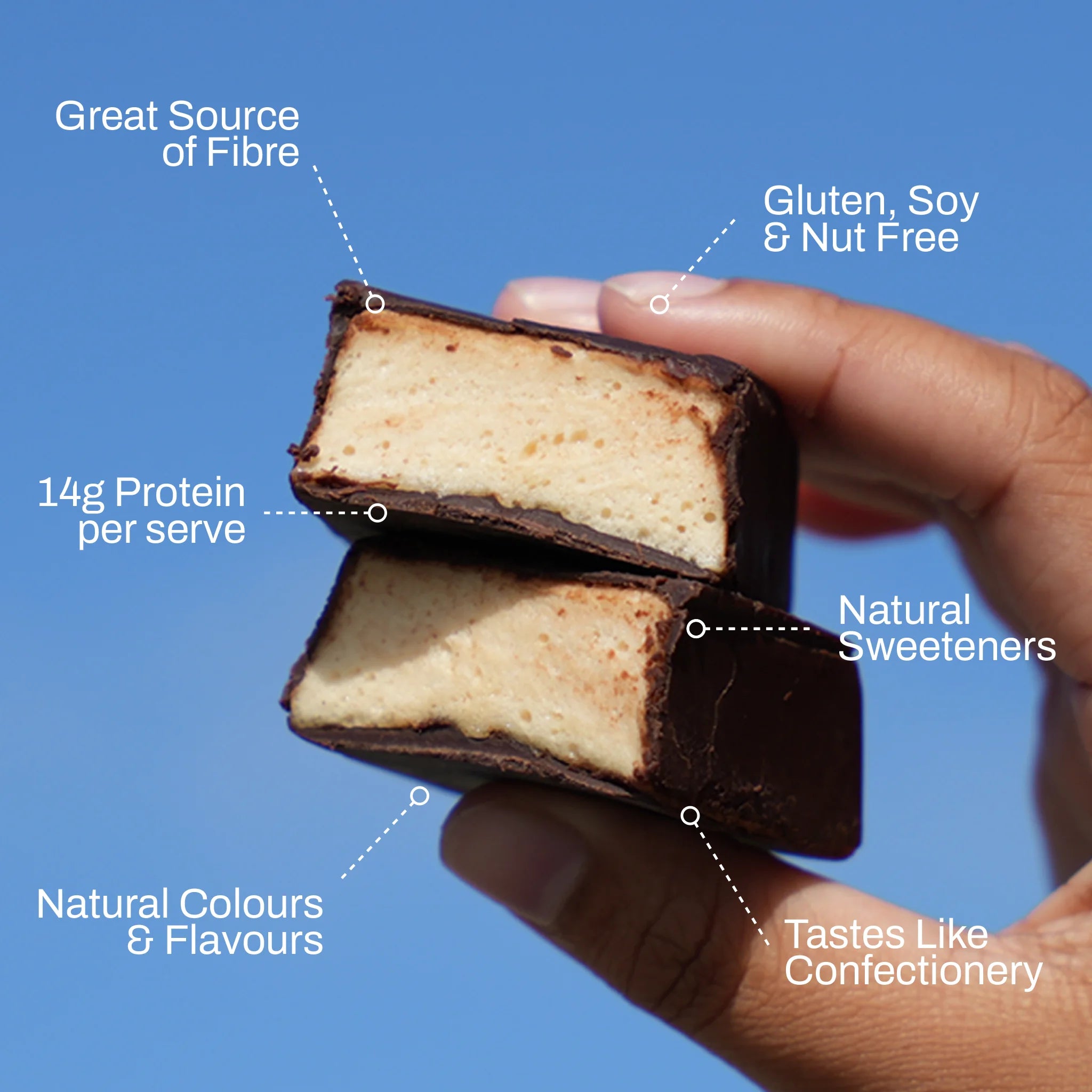 NOWAY Collagen Marshmallow Bar - Vanilla