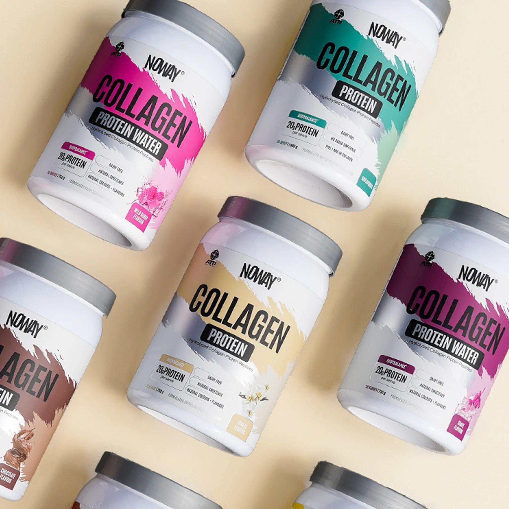 Noway Collagen Protein Water - Wild Berry