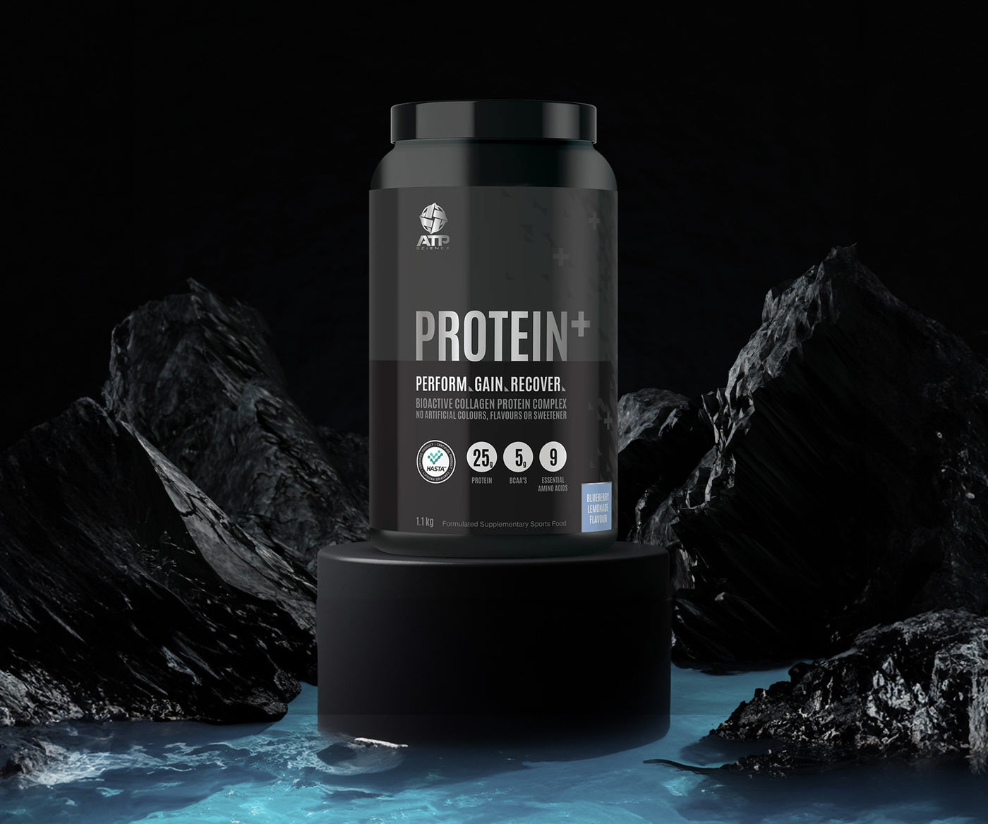 Protein Plus HASTA Certified Collagen Protein - Blueberry Lemonade
