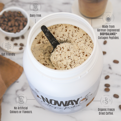 NOWAY Coffee Collagen Protein 1kg - Iced Coffee Flavour