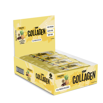 NOWAY Collagen Jelly Bar Box of 12 - Pineapple
