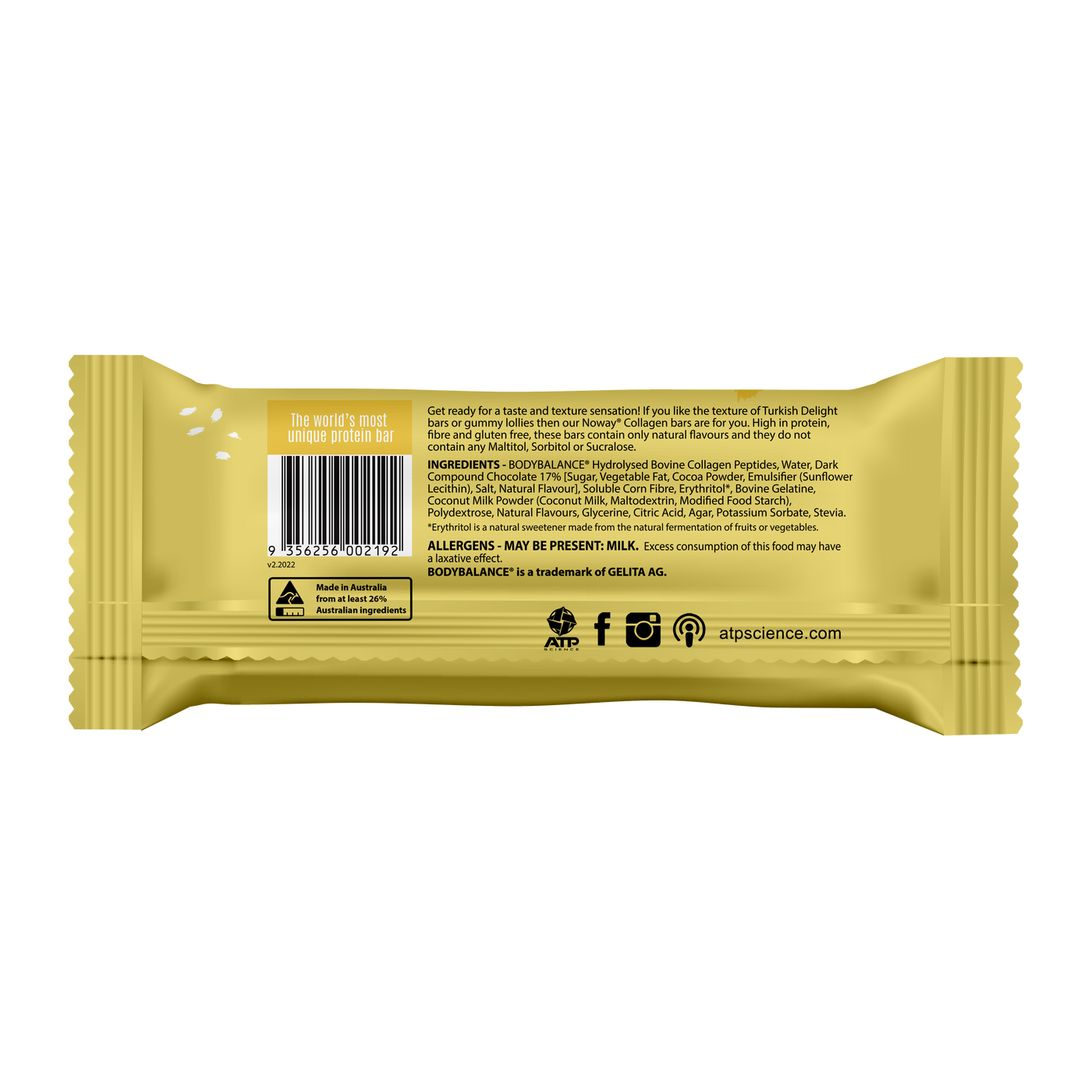 NOWAY Collagen Jelly Bar - Pineapple