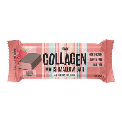 NOWAY Collagen Marshmallow Bar - Strawberry