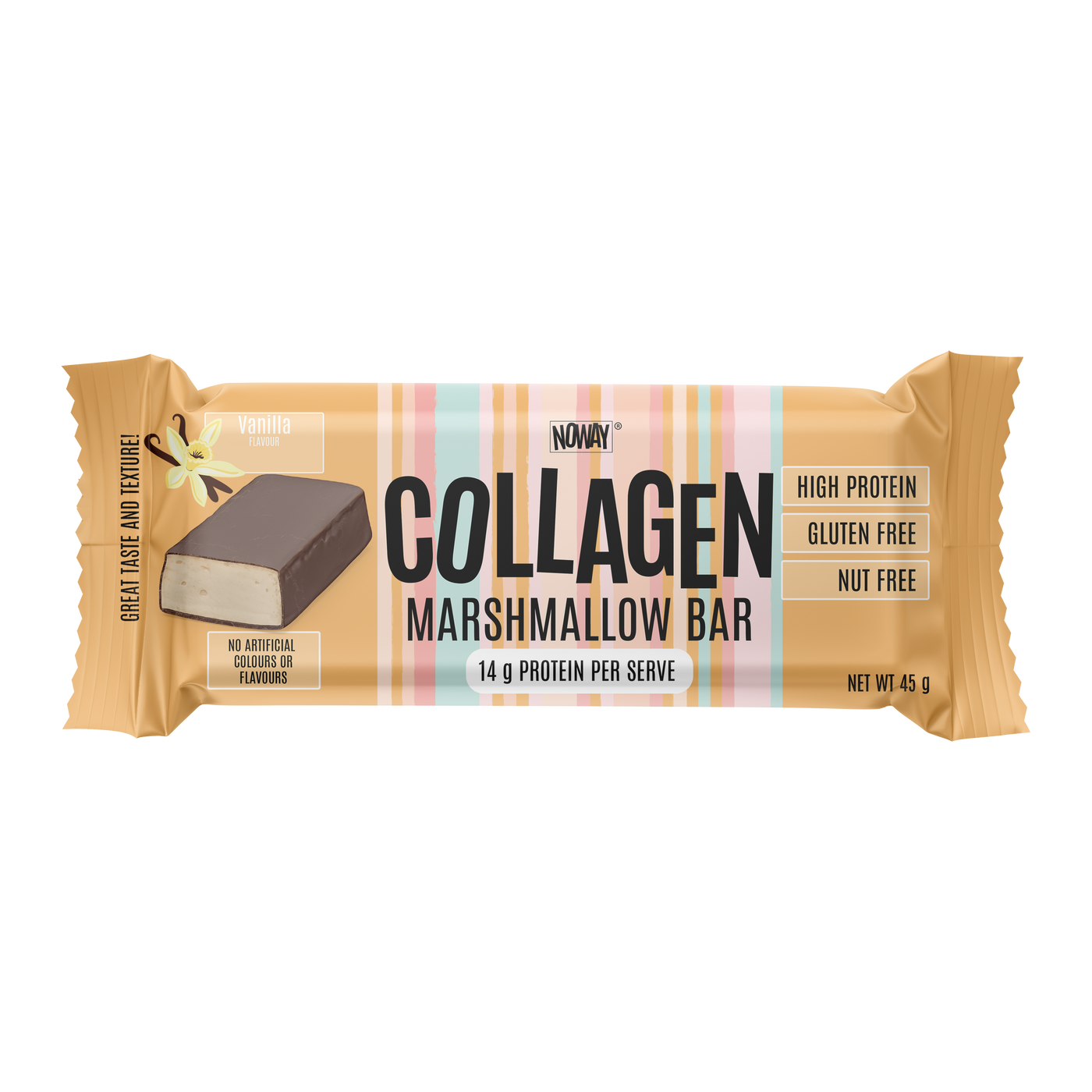 NOWAY Collagen Marshmallow Bar - Vanilla